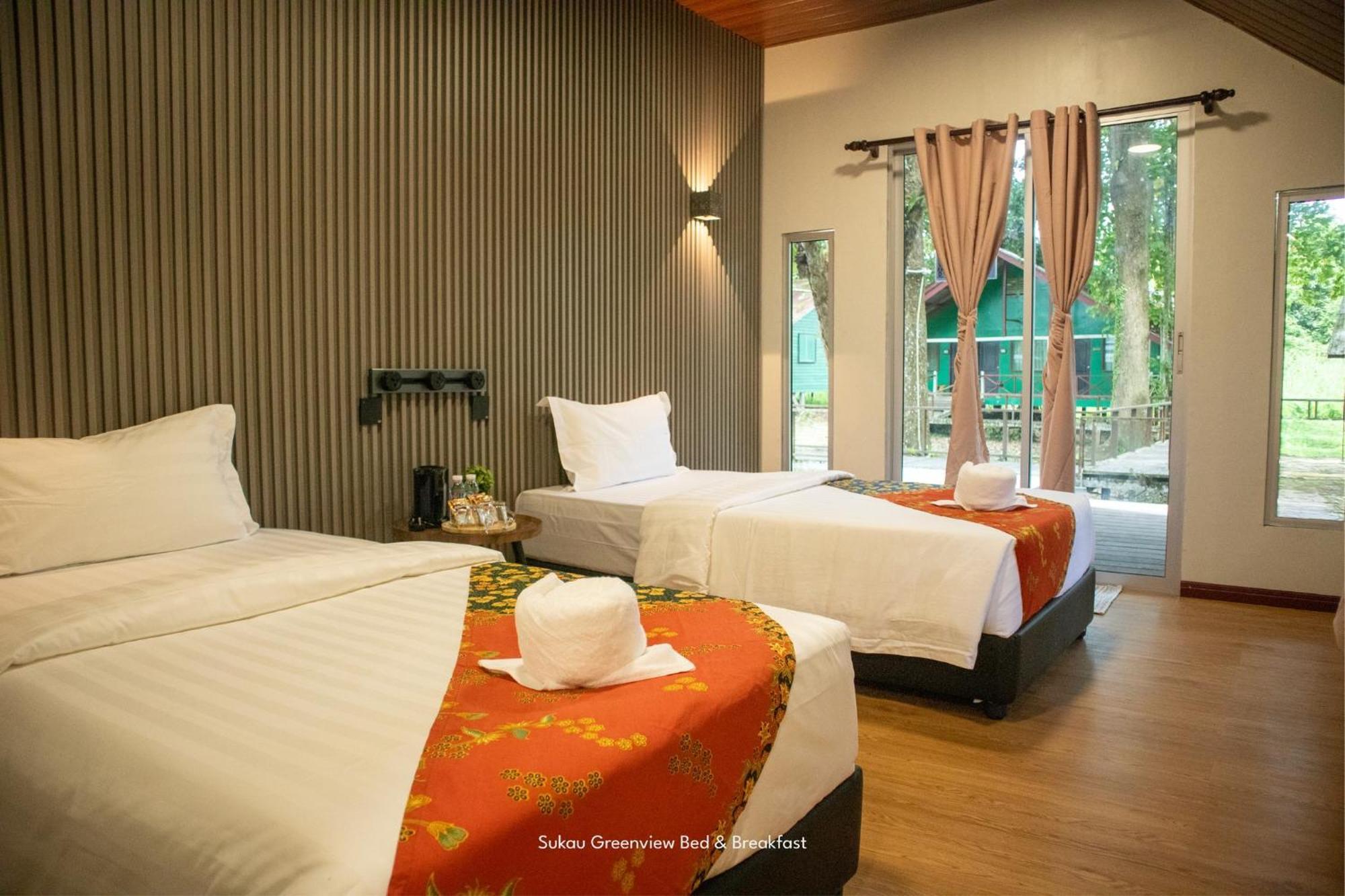 Sukau Greenview Bed & Breakfast Kültér fotó